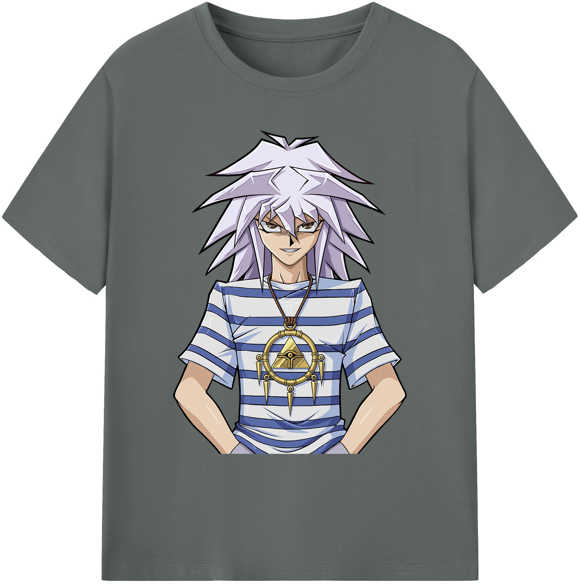 （画像用） 遊☆戯☆王 Yu-Gi-Oh! 綿100％ メンズ半袖Tシャツ｜肌触りやわらか＆通気性